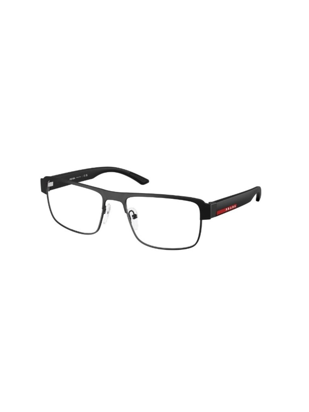 Prada Linea Rossa PS 51RV 07F1O1 54 matte black Eyeglasses Optical Frame